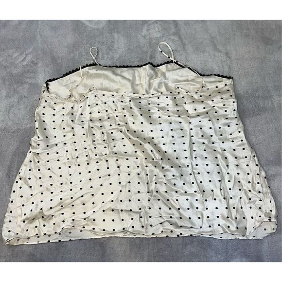 Women’s Silk Pajama Pjs Set Tank & Capris Ivory/Cream 3X - Picture 4 of 13